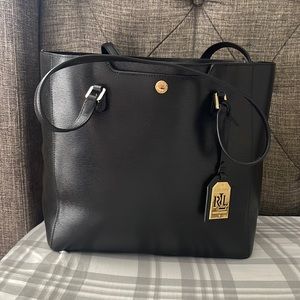 Black Ralph Lauren Tote